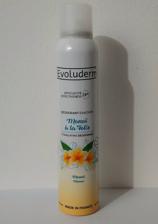 Déodorant Evoluderm - Monoï à la folie - LunellaB