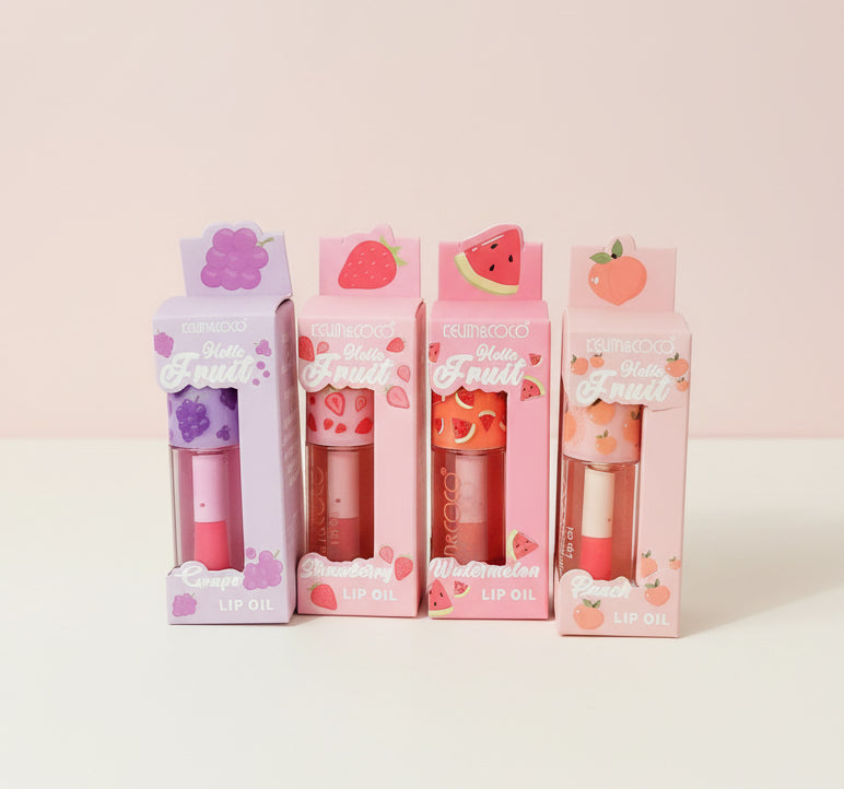 Huiles à lèvres parfumées Kévin&Coco hydratants nourrissant🍓