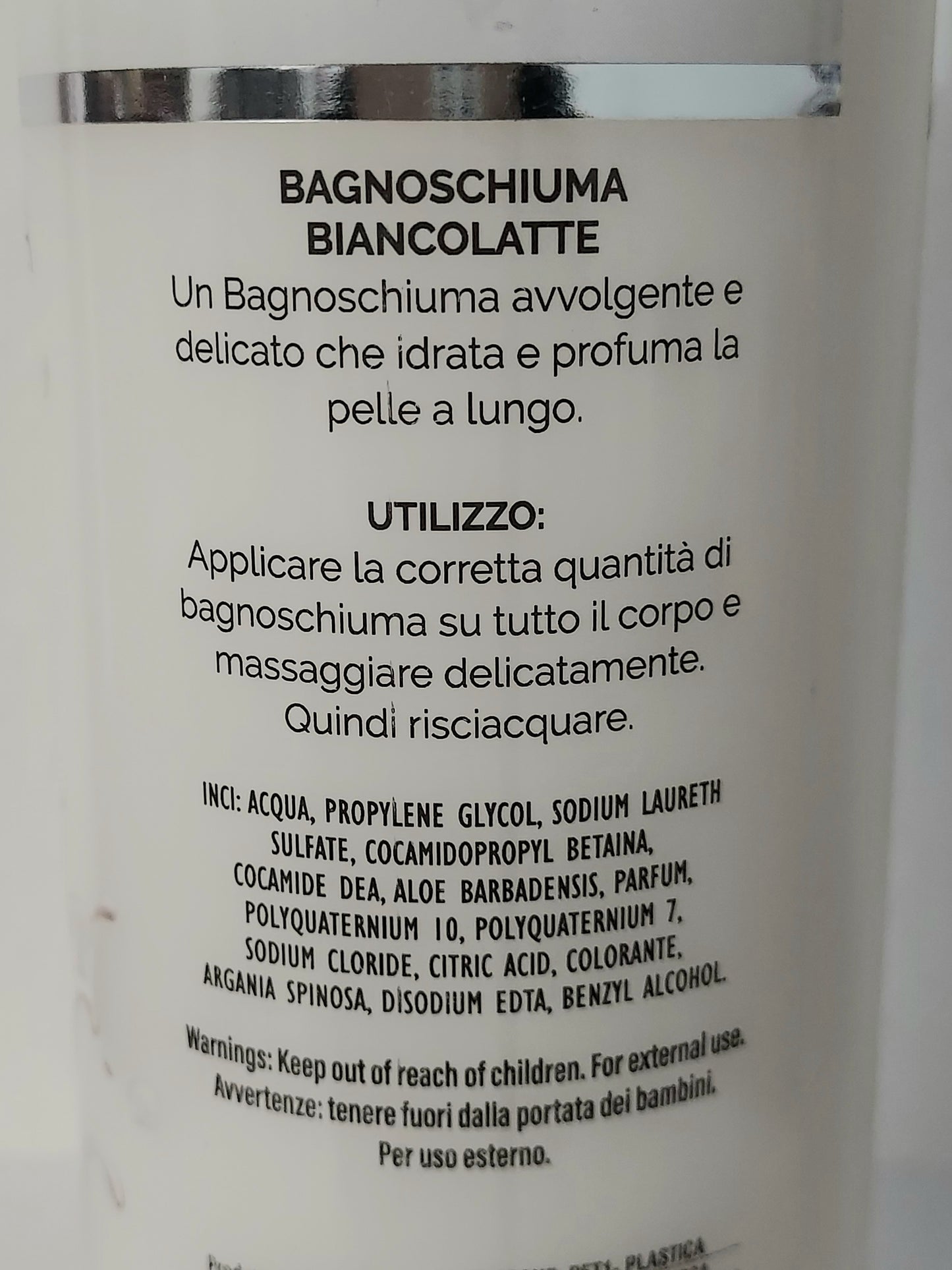 Gel douche 500ml Ultra Rétinol Complex - Blanc laiteux