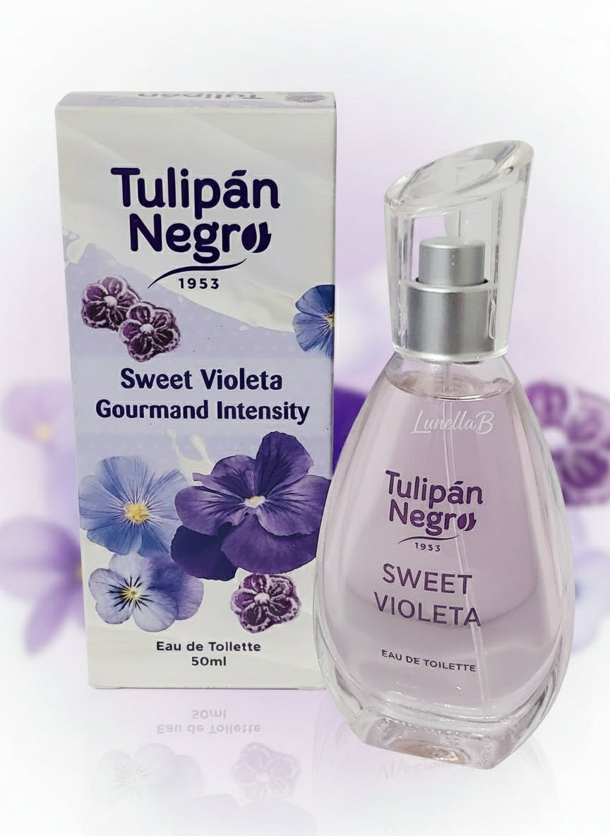 Eau de toilette Femme 50ml Tulipan Negro - Douce violette