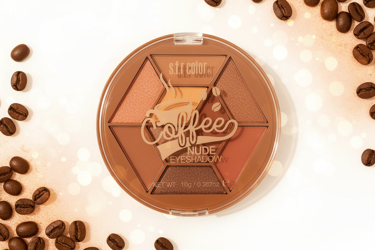 Palette 9 fards à paupières S.F.R Color - Coffee nude - LunellaB