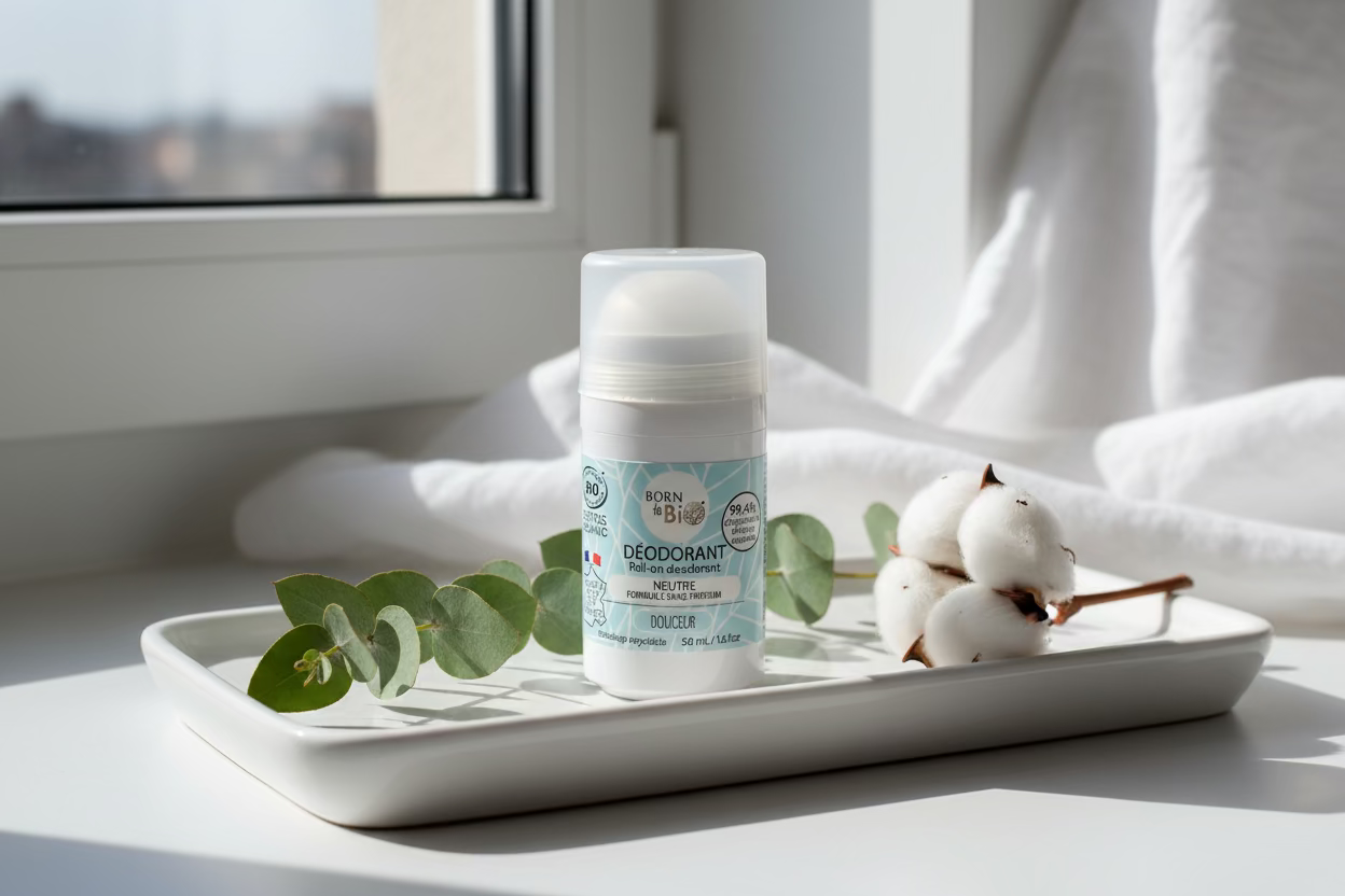 Déodorant roll-on Born To Bio neutre sans parfum - LunellaB