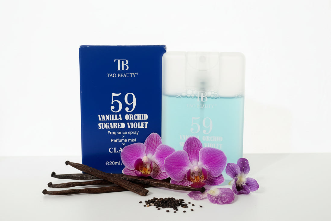 Parfum spray Tao Beauty sans alcool - Vanille Orchidée sucre de violette ✨️ - LunellaB